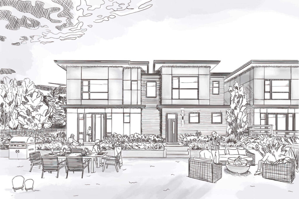 BlueWater Apartment Homes Backyard_View_V2
