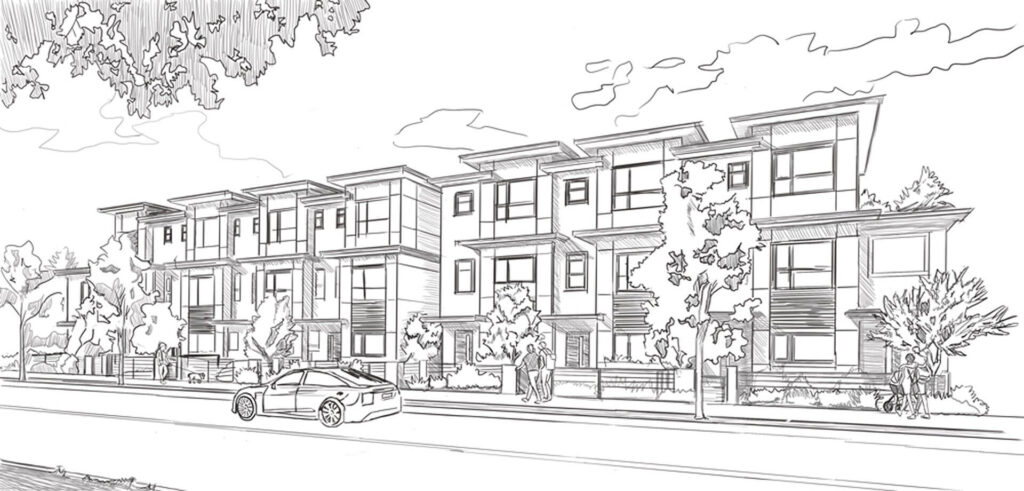 Townhouses_Street_View Kadium - #5 Kitchen Grey