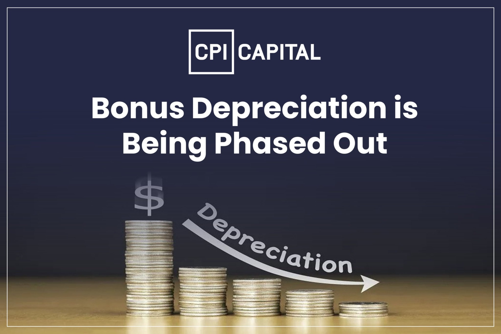 Bonus Depreciation in Real Estate Investment is being Phased Out