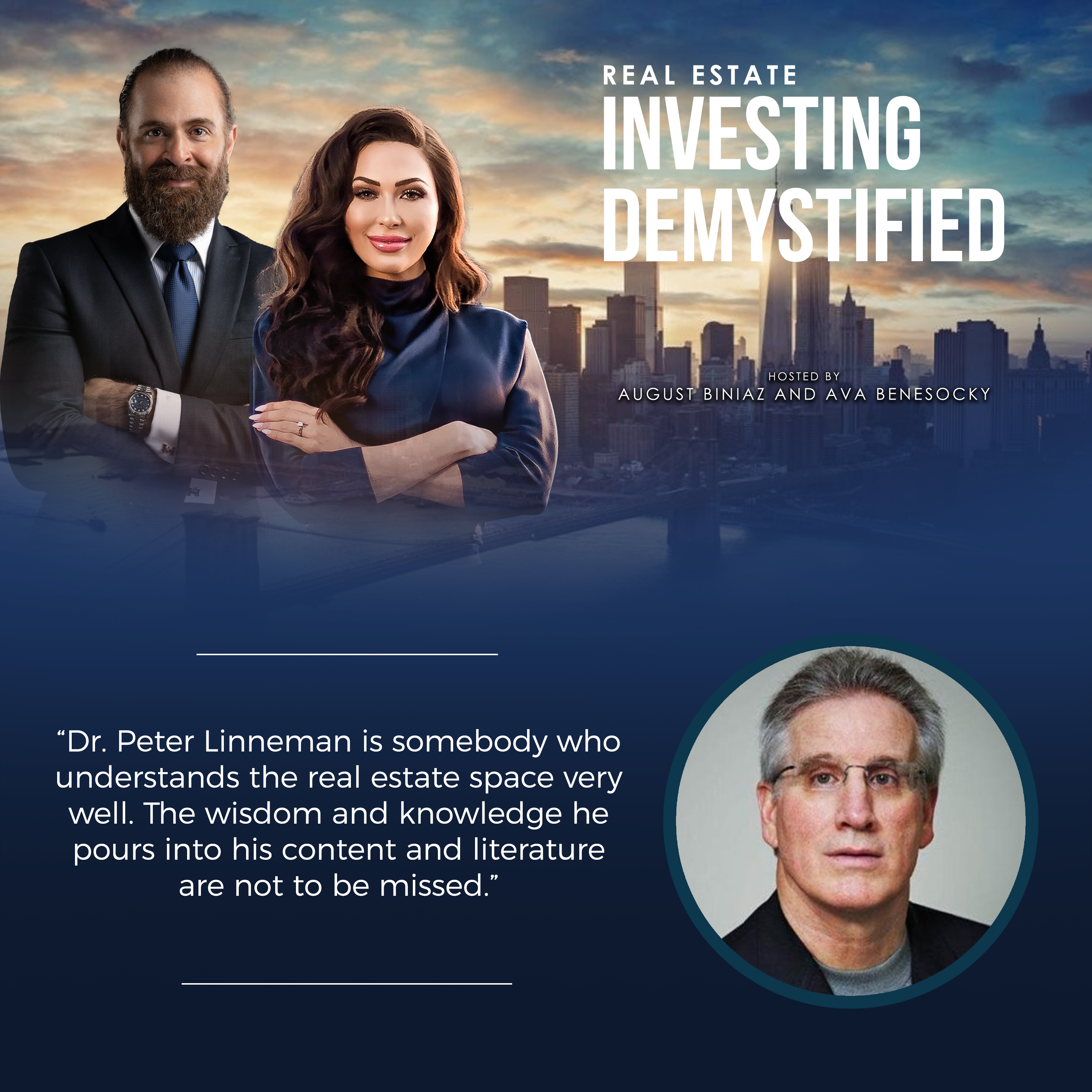 Real Estate Investing Demystified | Peter Linneman | Macro Economy Insights